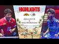 Abhinandh P B Vs Ankur Bhattacharjee Butterfly UTT Season 7 Tie 8 Match 4 Highlights
