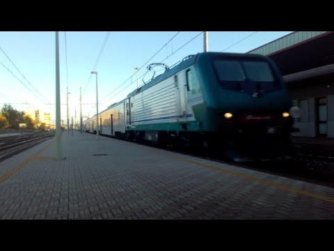 E 464 076 + 6 piano ribassato Trenord sul RV 1754 - Montesilvano