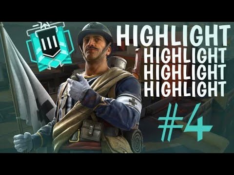 HIGHLIGHT#4 R6, PLATINA RANKED!!!