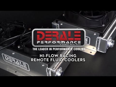 Derale Hi-Flow Remote Racing Coolers