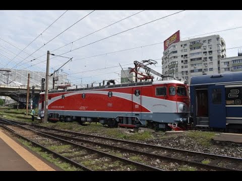 🇷🇴 CFR 477 613-0 with InterRegio 1994 departs from București Nord 04.07.2022