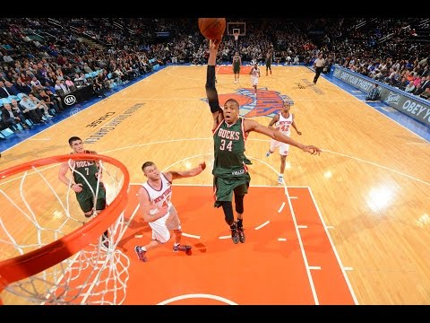 Giannis Antetokounmpo Top 10 Plays of 2014-2015 Season