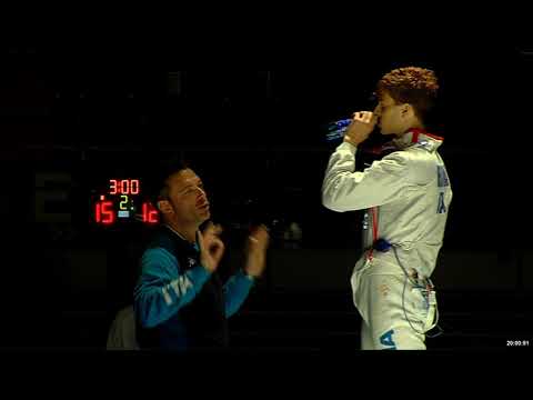 2019 228 T04 02 M S Individual Torun POL WCH PODIUM SARON USA vs ROMA ITA