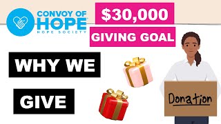 Why We Give While Pursuing FIRE | $30,000 Giving Goals