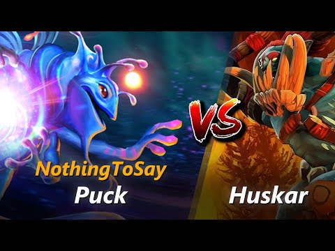 NothingToSay mid Puck vs Huskar | First 10 minutes
