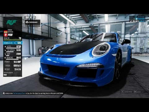 The Crew Wild Run - RUF RT 35 Perf Spec Customization + Custom Race (FreeDrive Challenge)