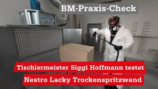 Tischlermeister testet | Lackabsaugung Lacky E 1616 von Nestro | BM-Praxis-Check