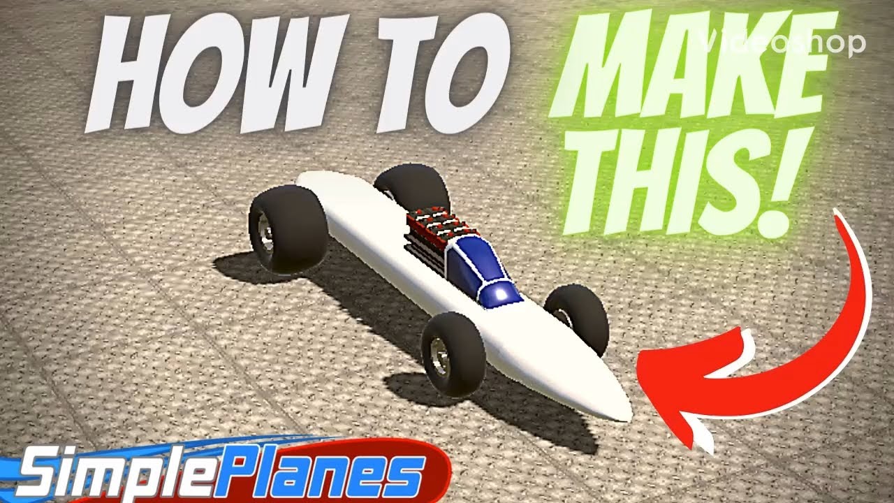 (simpleplanes) Tutorial: How to Make A CAR!