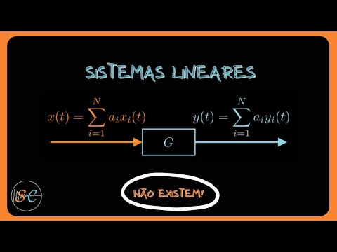 Sistemas Lineares: definição e porque NÃO existem!