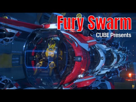 What Can A Swarm Of Fury Do? | The CUBE Fury Swarm Initiative | Star Citizen Org Plan & Fun 4k