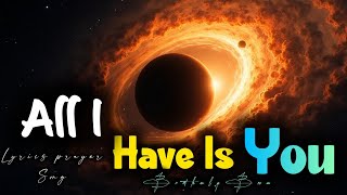 All I Have Is You 🙏 Inspirational Worship Prayer Song 🥰 | Trusting God Through Every Storm