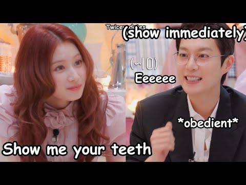 twice sana being chaotic with highlight yoon doo-joon