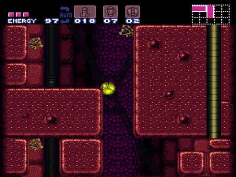 [TAS] SNES Super Metroid "100%" by Sniq in 1:01:47.03