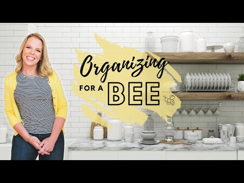 *NEW* Organizing Ideas and Tips for Bees