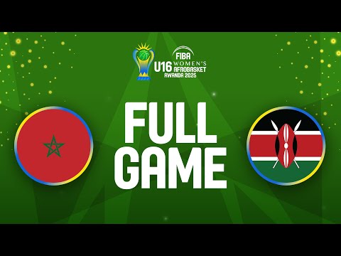 Group Phase | Morocco v Kenya | Full Basketball Game | FIBA U16 Women's AfroBasket 2025