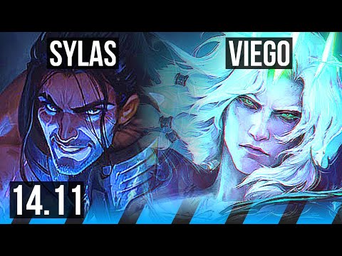 SYLAS vs VIEGO (MID) | 600+ games, 4/1/1 | KR Diamond | 14.11