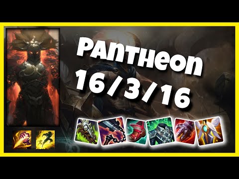 Pantheon vs Lillia KOREAN Challenger JUNGLE (16/3/16) - v11.1