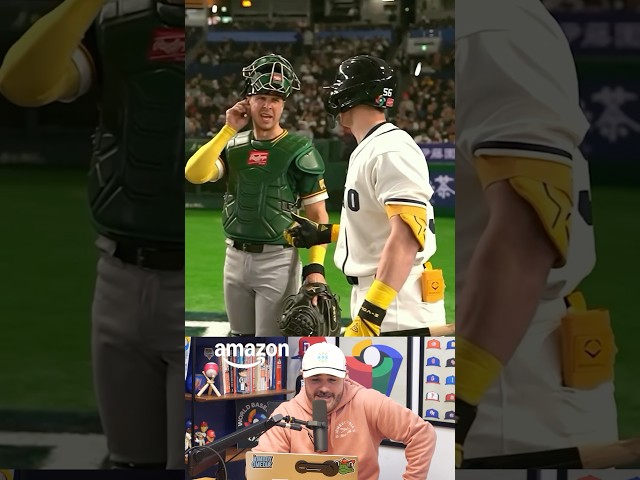 Catcher denies the batter’s handshake, a breakdown