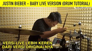 Download lagu JUSTIN BIEBER BABY LIVE VERSION DRUM TUTORIAL... mp3