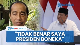 Dituding Jadi Presiden Boneka karena Kerap Komunikasi dengan Jokowi, Prabowo: Tidak Benar
