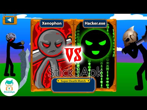 STICK FIGURE XENOPHON VS HACKER.EXE Final Boss Tournament | Stick War Legacy Mod | Stick3Apk