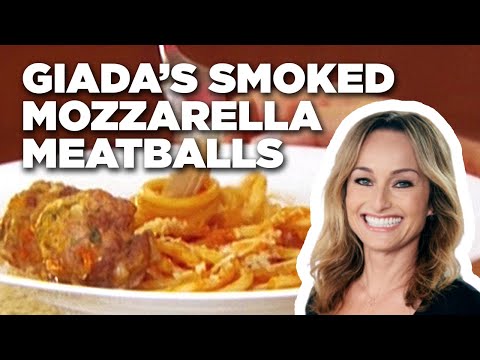 How to Make Giada's Smoked Mozzarella Meatballs | Food Network