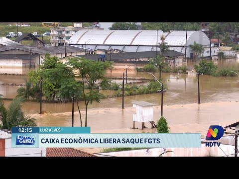 Caixa libera saque calamidade do FGTS para moradores de Luiz Alves (66)