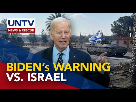 Biden issues strongest warning to Israel over potential ground invasion of Rafah