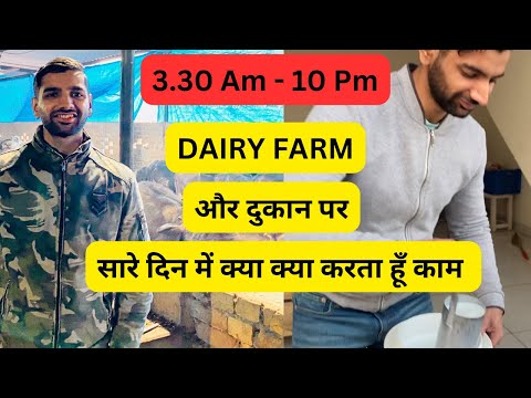 कैसी होती है Dairy Farmer की ज़िंदगी ॥ A Day in Indian Dairy Farmer’s Life || Grewal Dairy Farm.