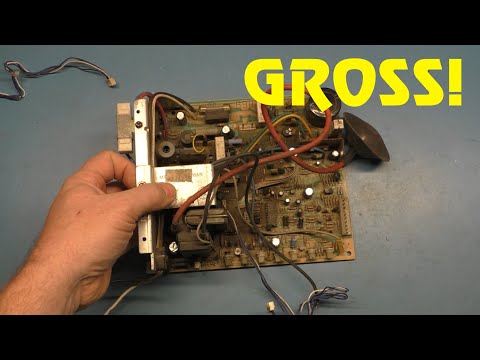 Arcade Monitor Repair 101 - How To Clean A Chassis - My Method