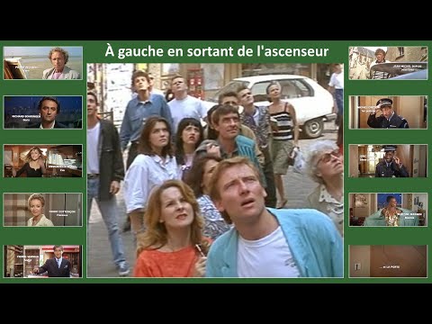 À gauche en sortant de l'ascenseur 1988 - Casting du film réalisé par Edouard Molinaro