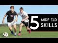 5 SIMPLE Midfield Skills for REAL GAMES