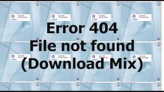 Error 404 - File not found (Download Mix)