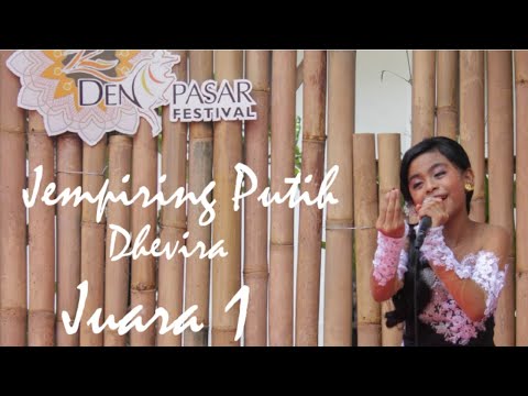 Jempiring Putih - Juara 1 (Dhevira) Lomba Menyanyi Kategori SD Denpasar Festival 2019