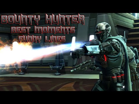 SWTOR: Bounty Hunter (Male) - Best Moments & Funny Lines