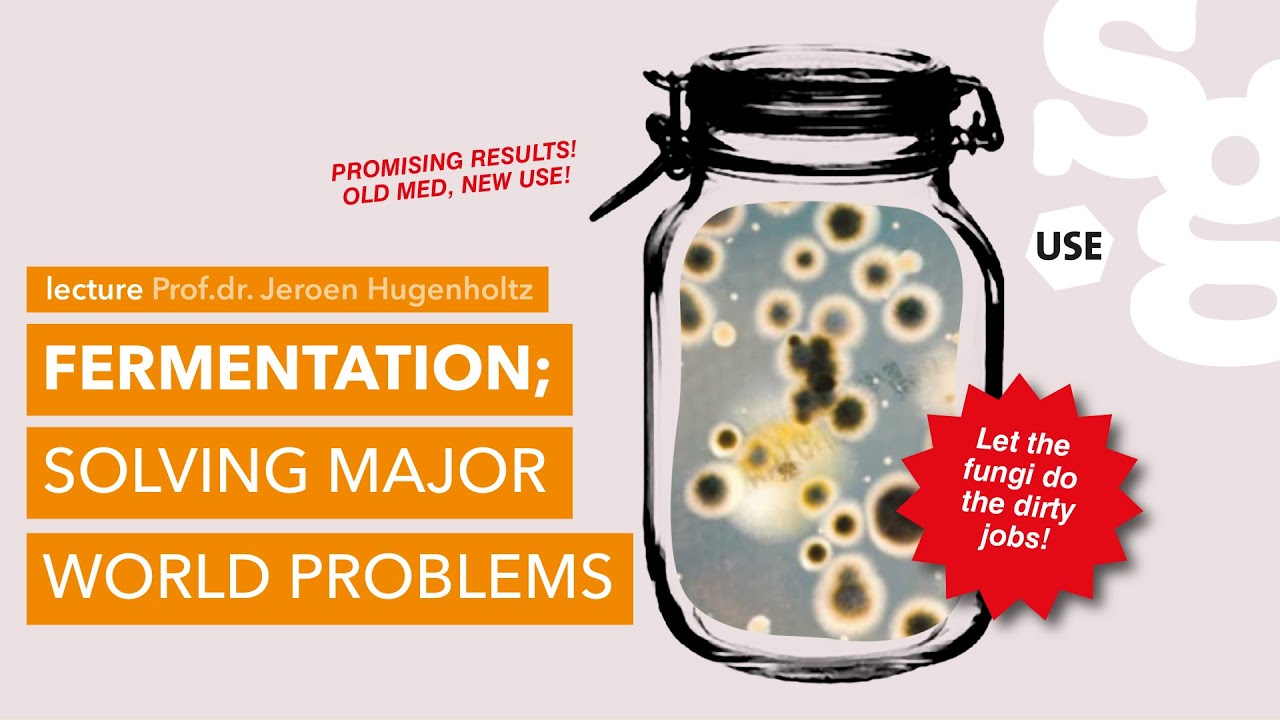 Watch online lecture | Fermentation: solving major world problems | Prof.dr. Jeroen Hugenholtz