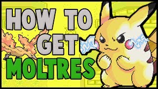 How to get Moltres on Pokemon Yellow