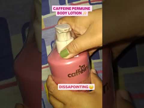 CAFFEINE PERFUME BODY LOTION ✨️...#beauty #caffeine #bodylotion #shorts #ytshorts #plssubscribe #1k