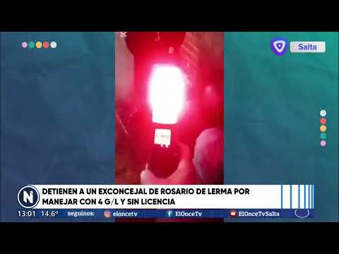 DETIENEN EX CONCEJAL DE R DE LERMA POR MANEJAR ALCOHOLIZADO