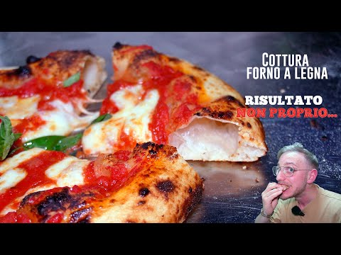Pizza napoletana CONTEMPORANEA con BIGA impastando a MANO - Cottura forno a LEGNA