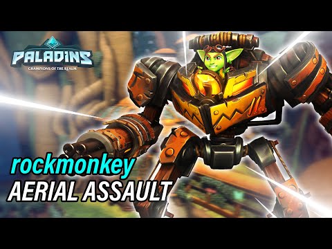 rockmonkey Ruckus Pro Competitive l MASTER l AERIAL ASSAULT l PALADINS GAMEPLAY