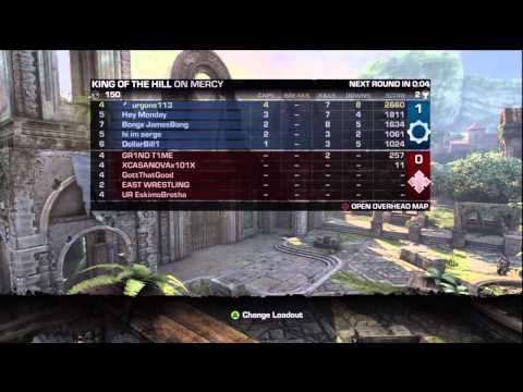 Gears of War 3 King of the Hill Mercy!