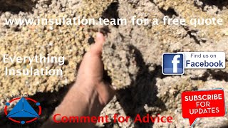 Cellulose insulation removed from the ceiling makes good garden mulch