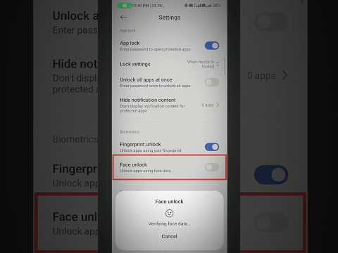 Face से App Unlock नहीं हो रहा हैं | How to LOCK APPS on Phone! (with Face ID & Passcode) #shorts