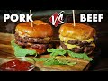 the extreme burgers fight is pork better than beef