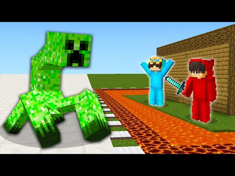 Mutant Creeper VS The Most Secure Minecraft House