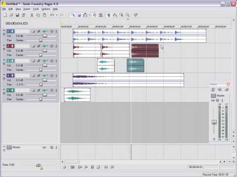 Andrew Kramer sound mixing tutorial in Vegas Pro