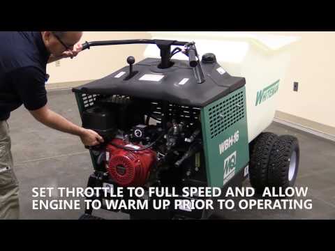 MQ Whiteman Power Buggy Pre-Operation