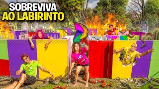 SOBREVIVA AOS DESAFIOS DO LABIRINTO *Quem venceu ?