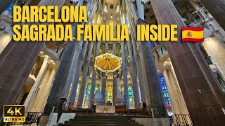Barcelona Spain 🇪🇸 – Inside Sagrada Familia | Gaudí Masterpiece 4K MQDEFAULT Thumbnail